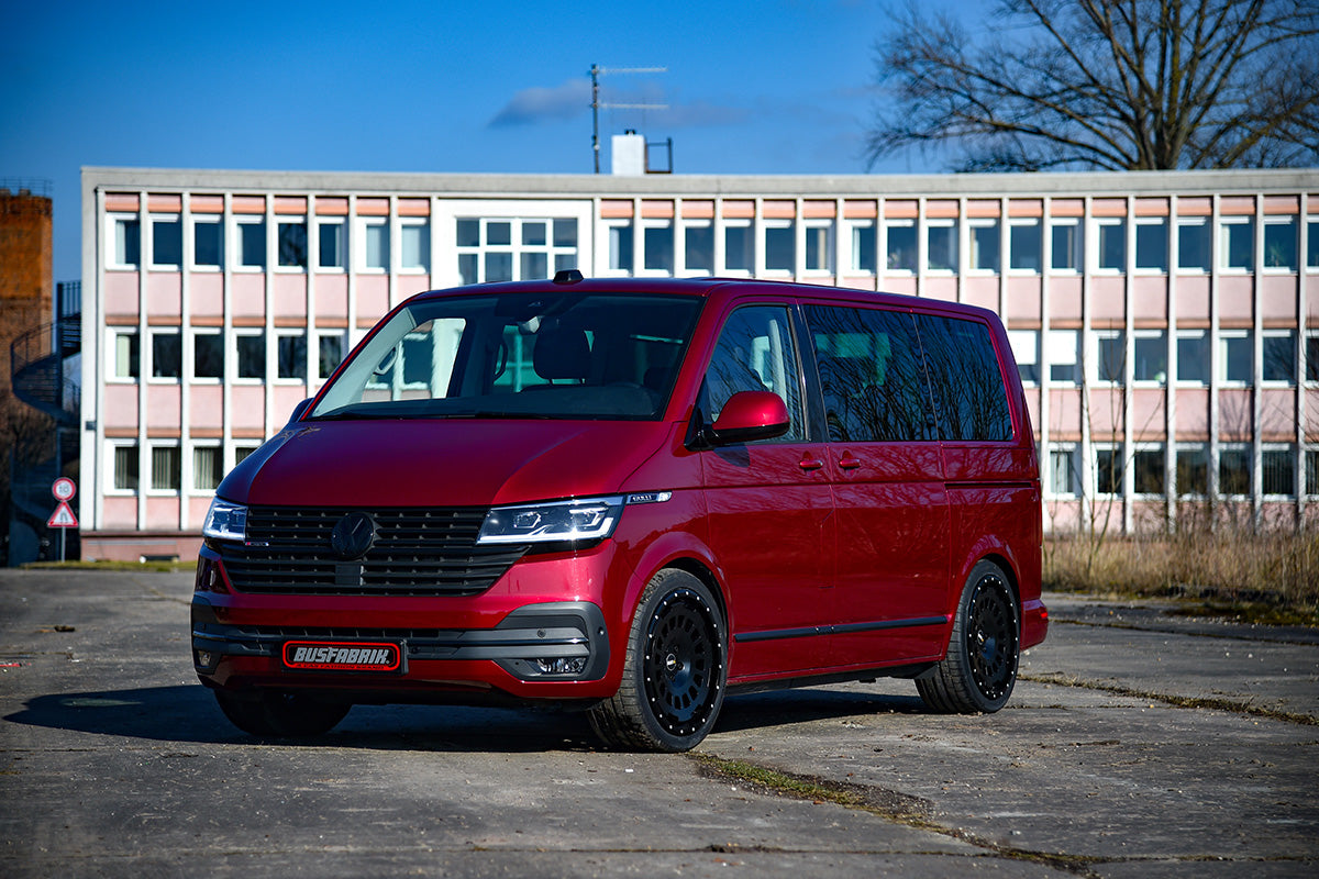 TWIN-MONOTUBE-PROJEKT-AT20 , 9x20 ZOLL IN SEIDENMATT-SCHWARZ