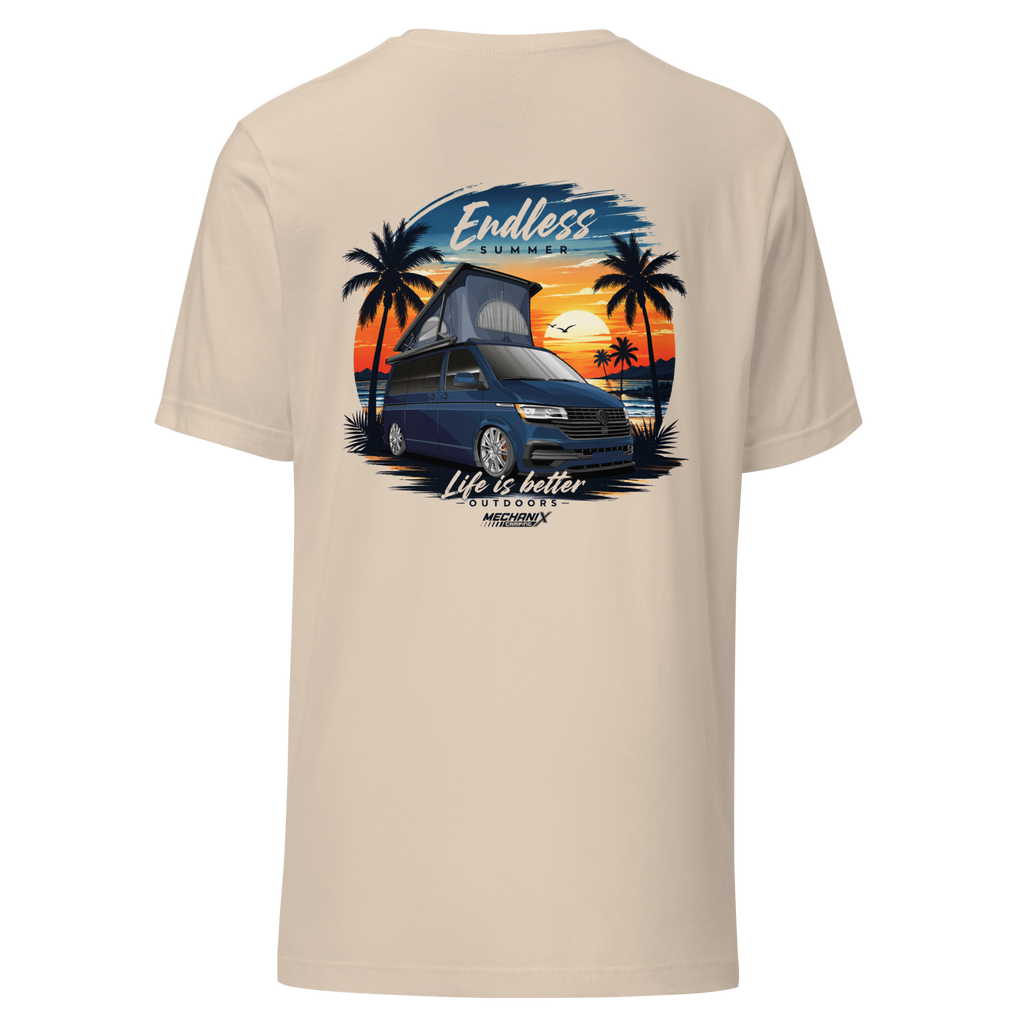 Cali Camping Deluxe | Unisex Oversized T-Shirt