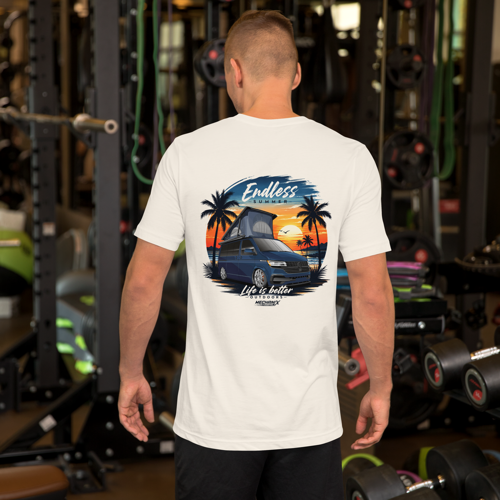 Cali Camping Deluxe | Unisex Oversized T-Shirt